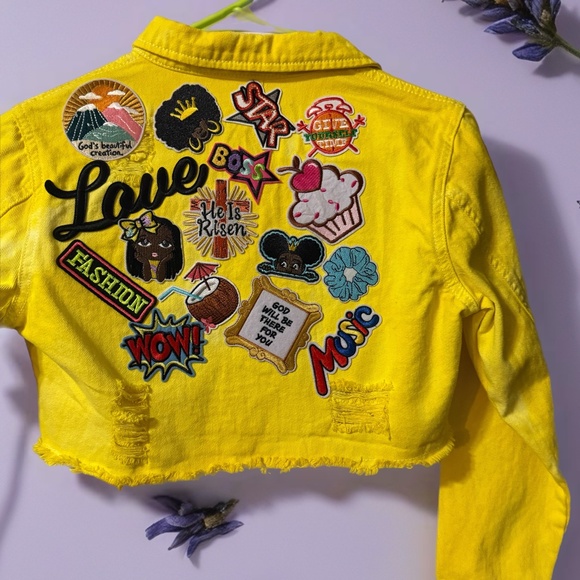 Girls patch jacket - Picture 5 of 6